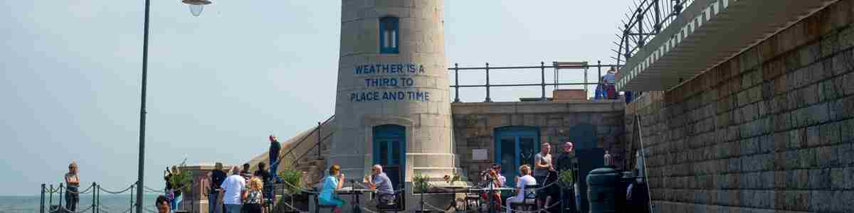 Folkestone Harbour Arm Lighthouse (C) Lou Johnson Photography